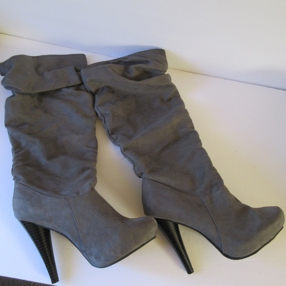 Michael Antonio Shoes - Michael Antonio Gray Boots 9.5